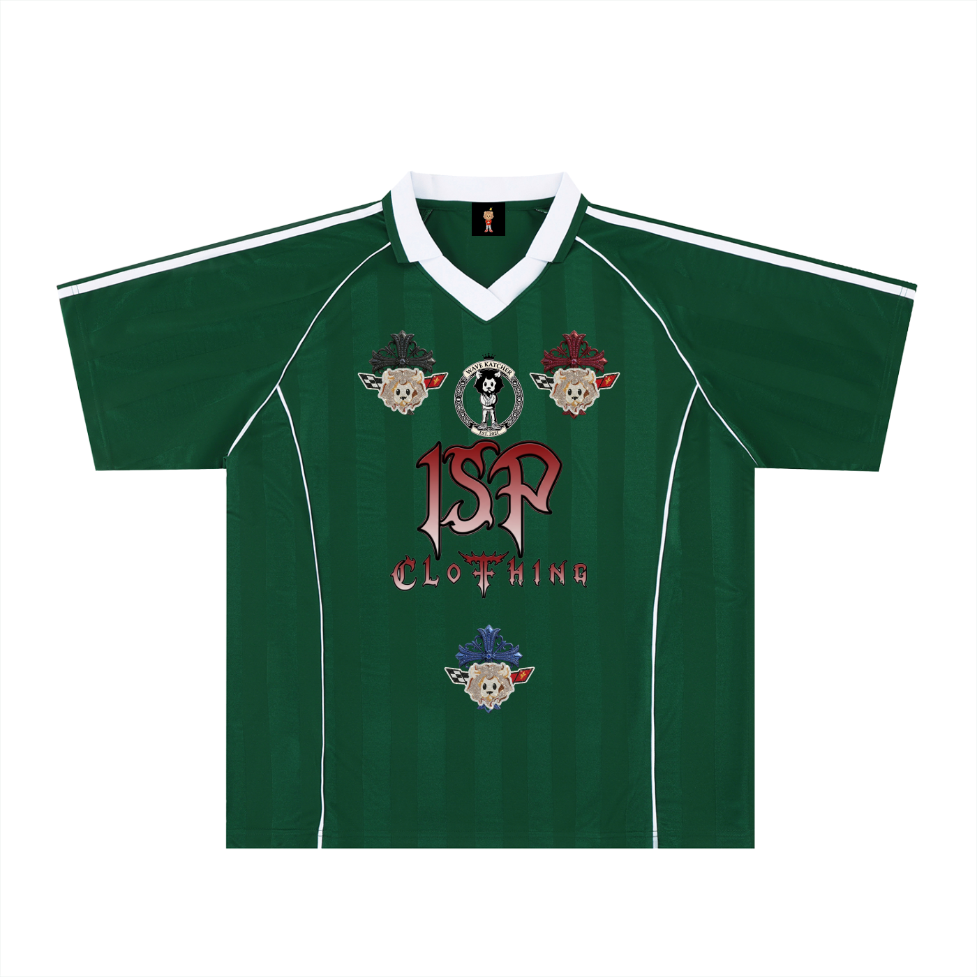 ISP CREST SOCCER JERSEY