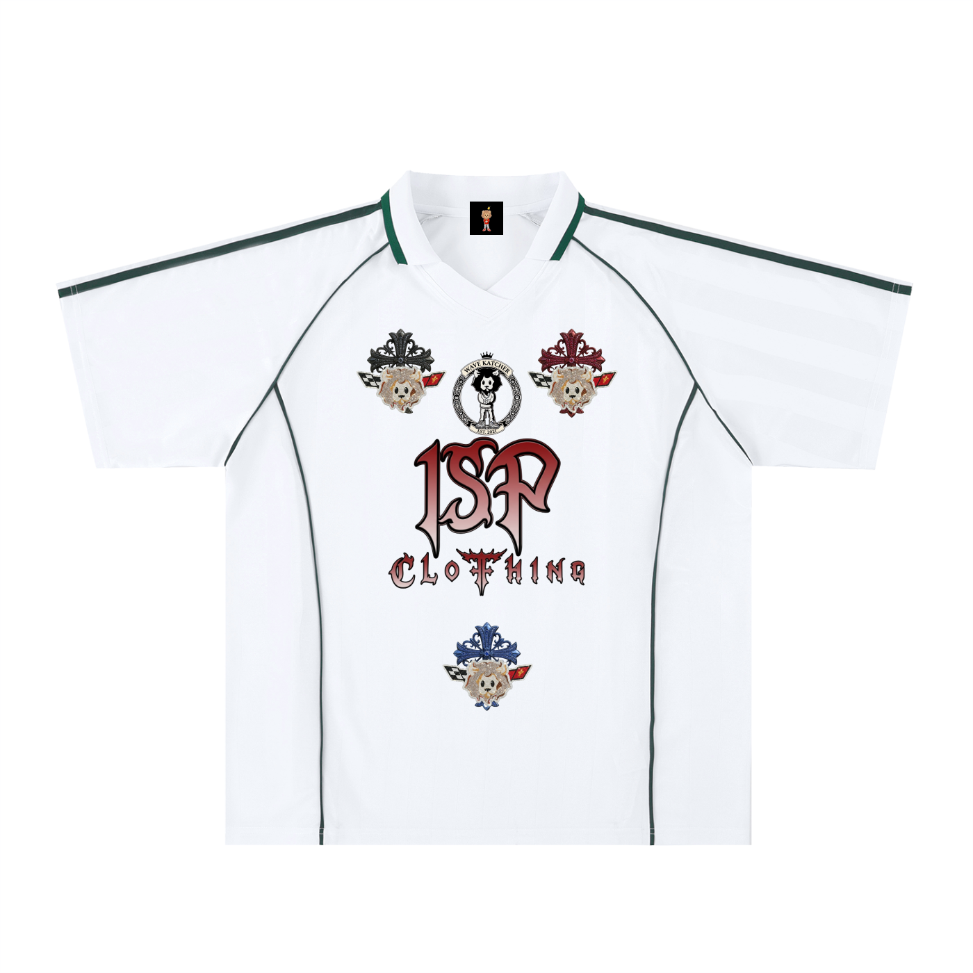 ISP CREST SOCCER JERSEY