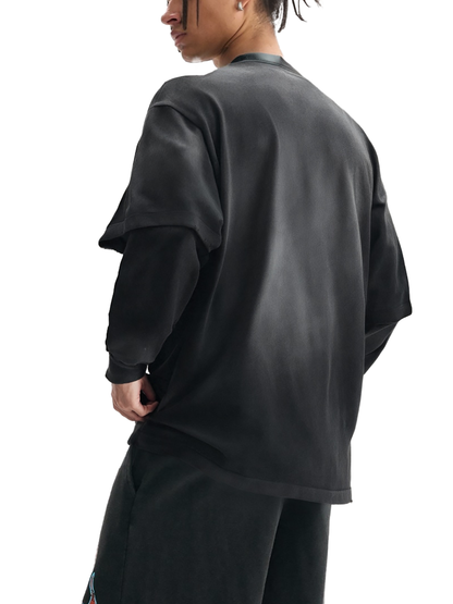 Alice in wonderland double layard long sleeve